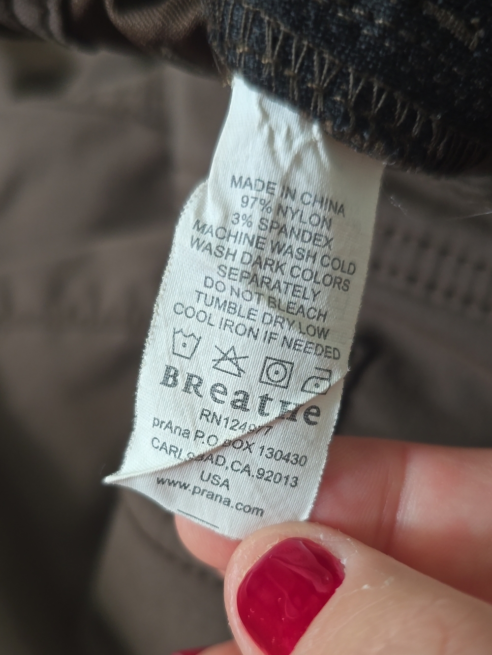 Prana | Brown Stretch Pants - Picture 8 of 8